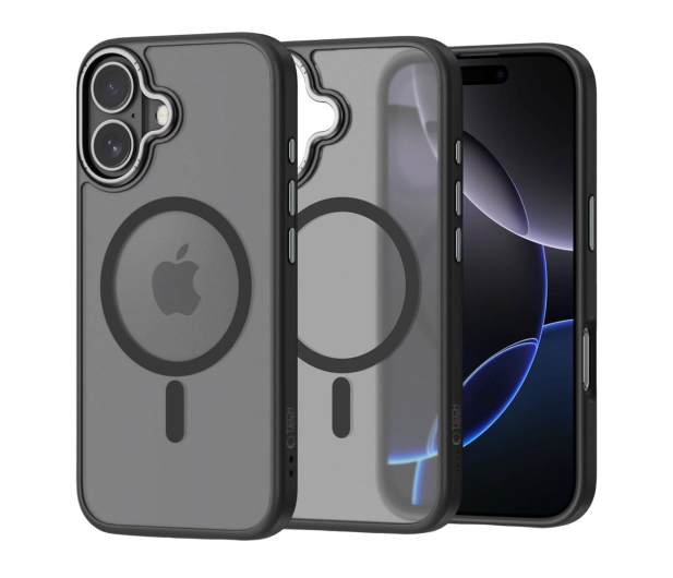 TECH-PROTECT Magedge Magsafe do Iphone 17 Matte Black/Gunmetal 5906302330454 - 1359667 - zdjęcie
